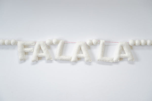Hand Stitched Felt Letters