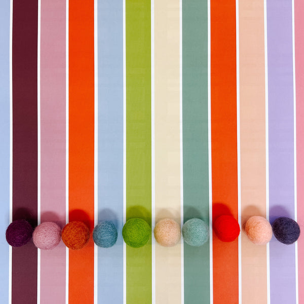 Hello Maypole x Shavs Paper Felt Balls