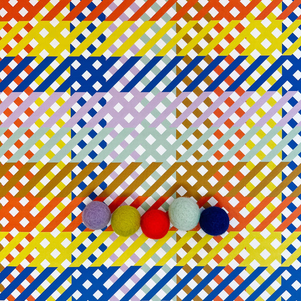 Hello Maypole x Shavs Paper Felt Balls