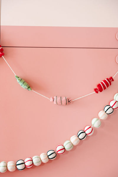 Christmas Sweets Felt Garland