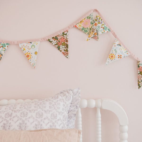 Spring Floral Pennant